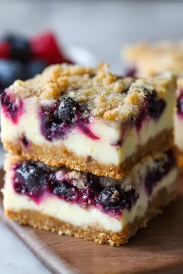 Blueberry Cream Cheese Bars