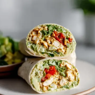 Avocado Chicken Wraps