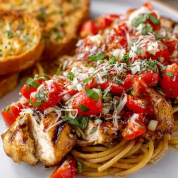 Chicken Bruschetta Pasta