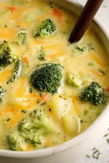 Broccoli Cheese and Potato Soup
