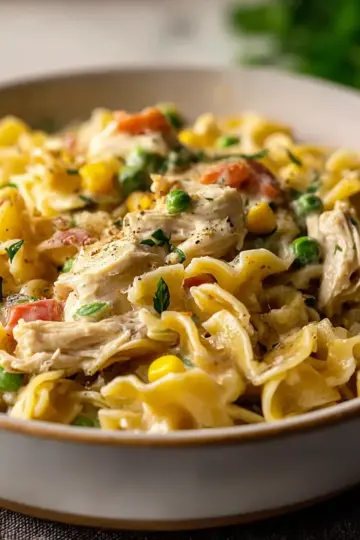 Chicken Pot Pie Pasta Recipe