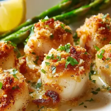 Awesome Baked Sea Scallops