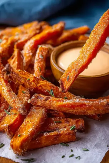 Crispy, Oven-Baked Sweet Potato Fries