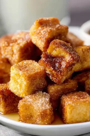 Cinnamon French Toast Bites