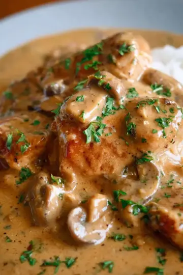 Chicken Stroganoff