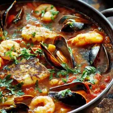Mediterranean Seafood Stew – Zarzuela de Pescado