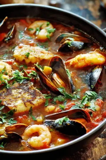 Mediterranean Seafood Stew – Zarzuela de Pescado