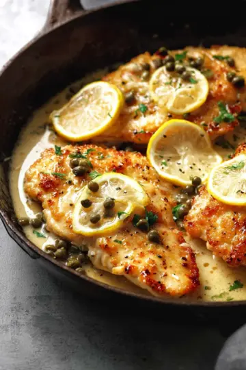 Creamy Lemon Chicken Piccata