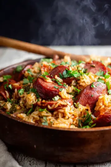 Smoked Sausage and Rice