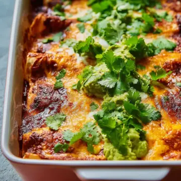 Bean and Cheese Enchiladas