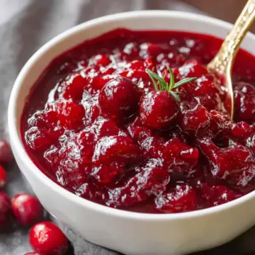 Cranberry Sauce Recipe