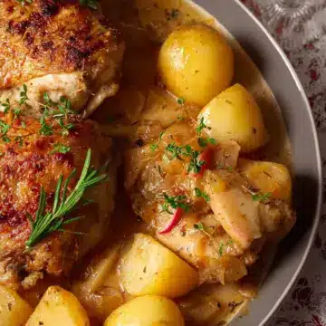 Chicken Normandy – French Apple Cider Chicken