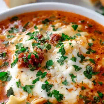 Lasagna Soup