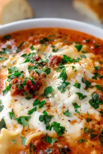 Lasagna Soup