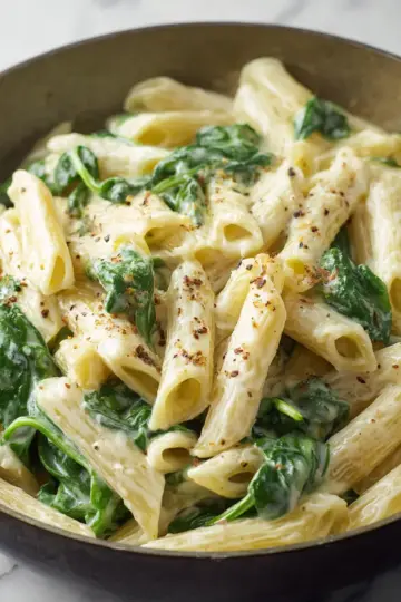 Creamy Spinach Pasta