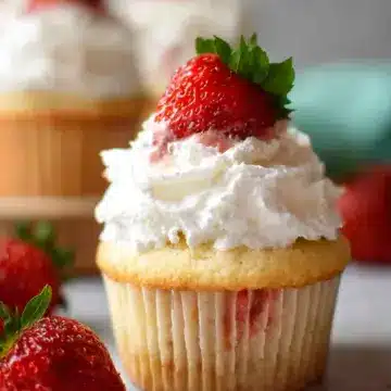 Strawberry Shortcake Cupcakes