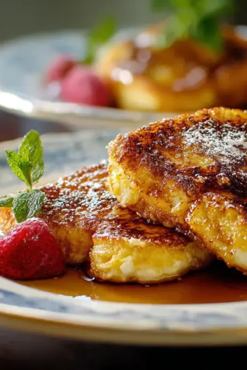 Crème Brûlée French Toast