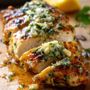 Garlic Butter Baked Chicken Breast