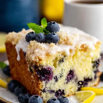 Lemon Blueberry Coffee Cake