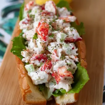 A Keto Lobster Roll but with Crab (because I couldn’t find lobster)