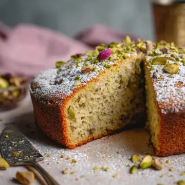 Cardamom Pistachio Cake