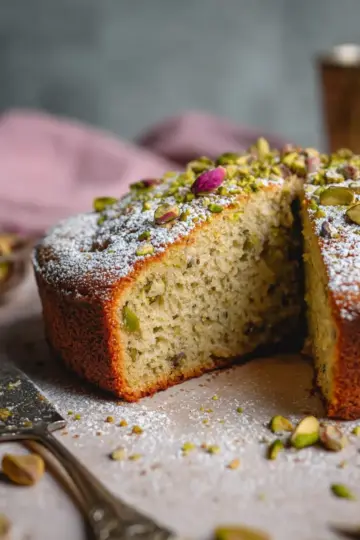 Cardamom Pistachio Cake