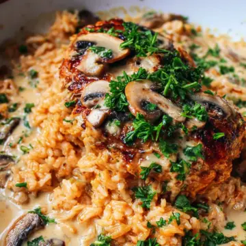 Smothered Chicken and Rice