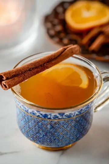 Vanilla-Orange Cinnamon Glow Tea (3 Ingredients)