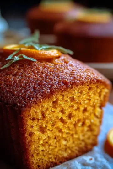 Orange Ginger Honey Cake