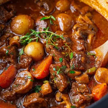 Beef & Mushroom Stew