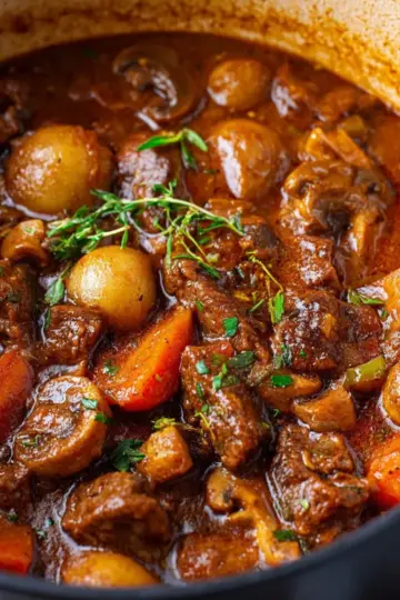 Beef & Mushroom Stew