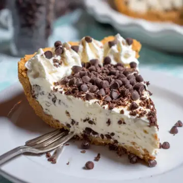 Chocolate Chip Cannoli Pie