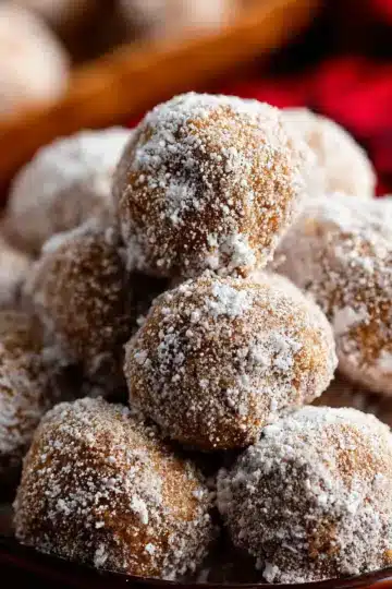 Gingerbread Snowballs