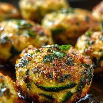 Zucchini Garlic Bites