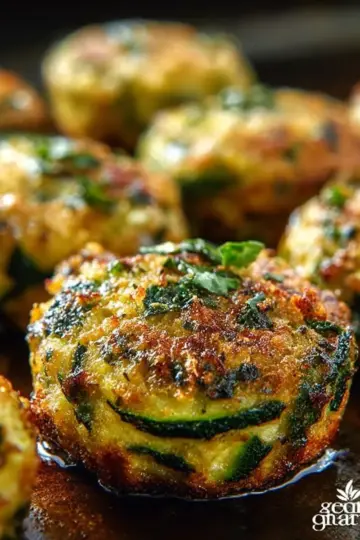 Zucchini Garlic Bites