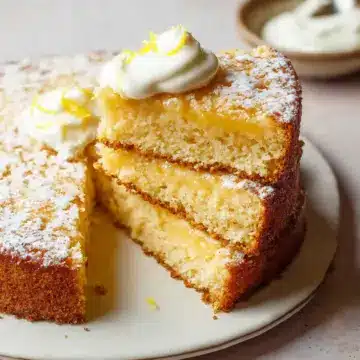 Lemon Curd Cake