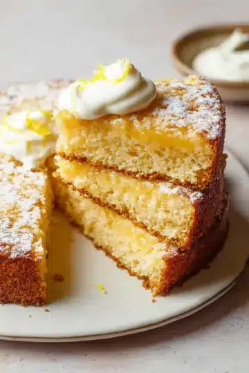 Lemon Curd Cake
