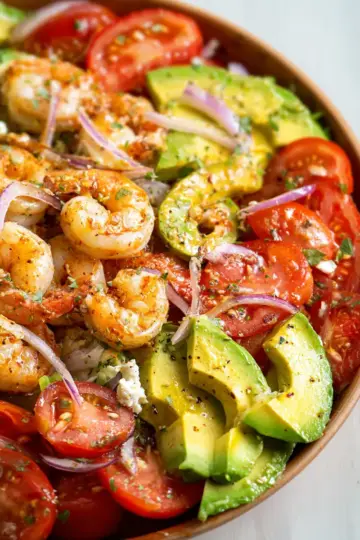 Shrimp Avocado Tomato Salad Recipe