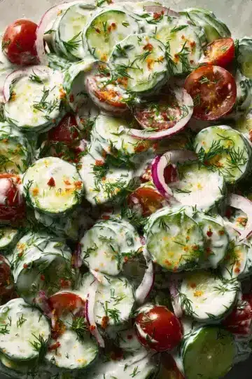 Classic Cucumber Ranch Crack Salad