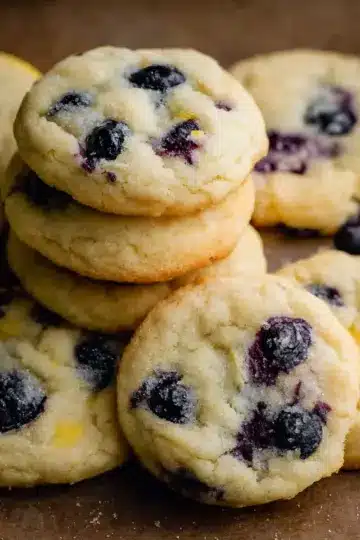 Lemon Blueberry Cookies