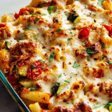 Baked Ziti with Roasted Vegetables