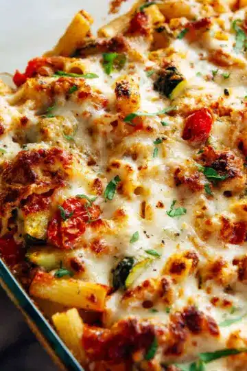 Baked Ziti with Roasted Vegetables