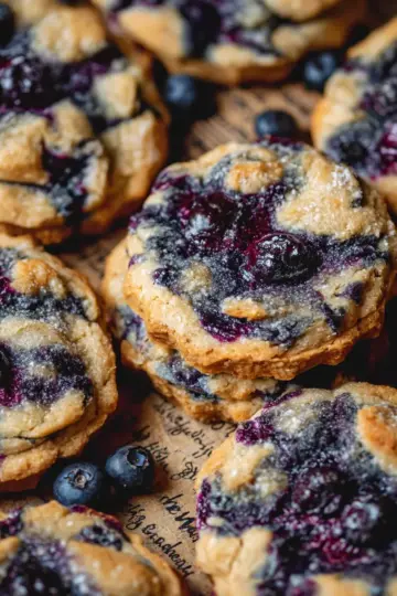 Blueberry Pie Cookies
