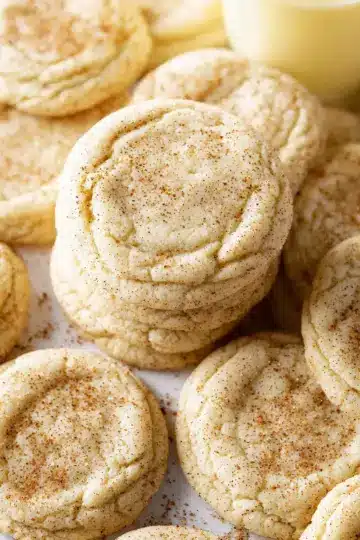 Soft and Chewy Eggnog Cookies