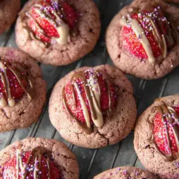Strawberry Kiss Cookies