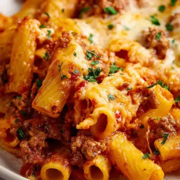 Italian Sausage Baked Ziti
