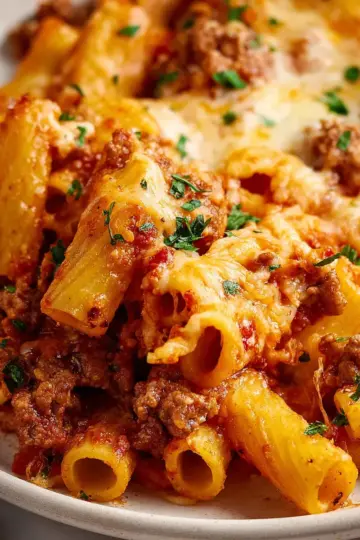 Italian Sausage Baked Ziti