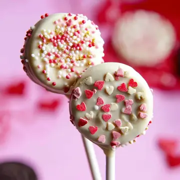 Valentine’s Day Oreo Pops