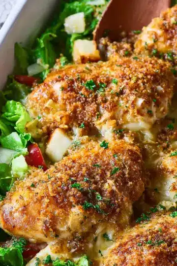 Baked Caesar Chicken