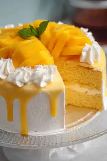 The SOFTEST Mango Cake